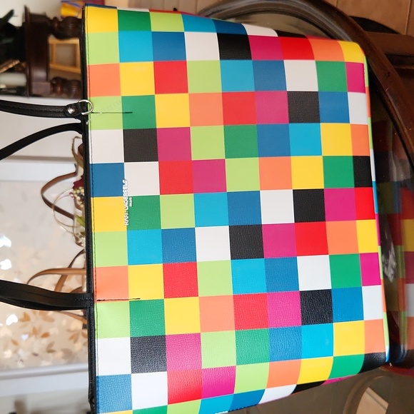 Karl Lagerfeld Handbags - Karl Lagerfeld Multi Colored Tote Bag